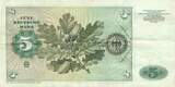 Deutschland BRD 5 Deutsche Mark DM 1980 Deutsche Bundesbank, Standardnote VF