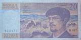 Frankreich 1997 Banknote, Banque de France, 20 Francs (Debussy) AU-55