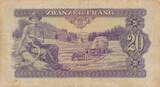 Luxemburg 20 Francs 1943 Charlotte VF-