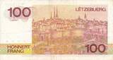 Luxemburg 100 Francs 1980 VF