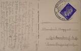 Deutschland Deutsches Reich AK Ansichtskarte Postkarte 10.5.1943 Schlachtfeld bei Weissenburg Elsass Denkmal, Weissenburg VF