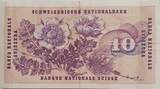 Schweiz 10 Franken 24.1.1972 Banknote EF