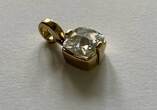 Kleiner goldfarbener Anhänger von Pierre Lang PL Modeschmuck