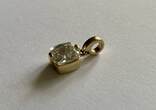 Kleiner goldfarbener Anhänger von Pierre Lang PL Modeschmuck
