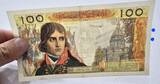 Frankreich 100 Nouveaux Francs 5.4. 1962 Bonaparte type 1959 VF mit Stichlöcher