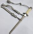 3. Reich Deutschland Militaria 2. Weltkrieg 1993-1945 Heeresdolch für Offiziere der Wehrmacht mit Gehänge und Portepee guter Zustand
