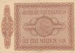Deutsches Reich, Deutschland Eine Million Mark 1923 Notgeld, Frankfurt a. M. , Gutschein der Stadt, Hessen VF