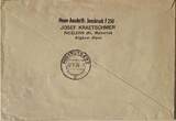 Österreich, Drittes Reich Deutschland Briefumschlag, R-Brief, 2. Weltkrieg 21.7.1938 Innsbruck, Burgenland, Ein Volk Ein Reich Ein Führer, 100 Jahre Groß Zeppelin VF+