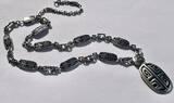 Silberschmuck Schöne Silberkette Collier 925er Sterling Silber Der Schmuck ist gebraucht und hat leichte Gebrauchsspuren