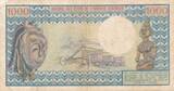 Kamerun / Cameroun 1000 Francs (1974) Banknote VF-