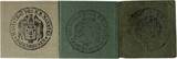Deutschland, Deutsches Reich 3 x 50 Pfennig 1918-1920 3 x Notgeldschein, Babenhausen, Bayern I-,I-,VF