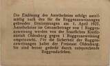 Deutschland, Deutsches Reich 1 Kilogramm Roggen 1923 Grossnotgeld, Oldenburg, Staatsbankdirektion, Niedersachsen VF / VF+
