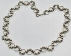 Silberschmuck 925er Silber vintage Kette 925er Silber Kette Collier Silbercollier Gliederkette Halskette guter Zustand