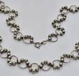 Silberschmuck 925er Silber vintage Kette 925er Silber Kette Collier Silbercollier Gliederkette Halskette guter Zustand