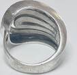 Silberschmuck 925er Silber Matt und glänzend Silberring, Silberring, GOK getragen und befindet sich in einem guten Zustand