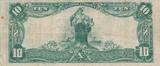 USA - Vereinigte Staaten v. Amerika $ 10 Dollars 1902 Banknote, The Traders Nationalbank Scranton VF