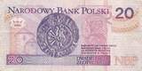Polen 20 Zloty 1994 Banknote VF