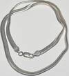 Silberschmuck 925er Silber Vintage Italien Sterling Silber Halskette getragen und befindet sich in einem guten Zustand