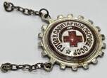 Russland/ Sowjetunion UdSSR CCCP Medaille, Abzeichen, Ehrenzeichen, Militaria Rotes kreuz / Halbmond VF ein Teil fehlt