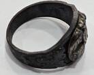 Deutsches Reich Deutschland 1. Weltkrieg Militaria 1918 Ring Fingerring Balkan Feldzug Adler Soldatenring VF