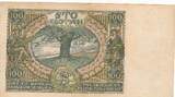 Polen 100 Zlotych Zloty 1932 Banknote, Serie AF VF