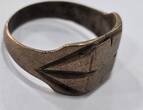 Deutsches Reich Deutschland 1. Weltkrieg Militaria 1914-1918 Ring Fingerring Balkan Feldzug Adler Soldatenring VF