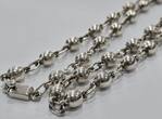 Mexiko Silberschmuck 925er Silber vintage Kette 925er Silber Kette Collier Silbercollier Kugelkette Halskette