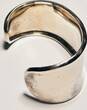Silberschmuck 925er Silber Silber Armreif, Silberarmband, Manshette Armband, getragen und EF
