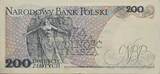 Polen 200 Zloty 1979 Banknote EF+