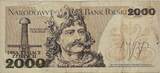 Polen 2000 Zloty 1982 Banknote VF-