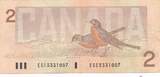 Kanada $ 2 Dollars 1986 Banknote VF-