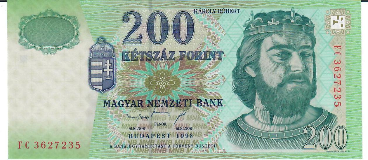 ungarn-200-forint-1998-banknote-geldschein-unc-ma-shops