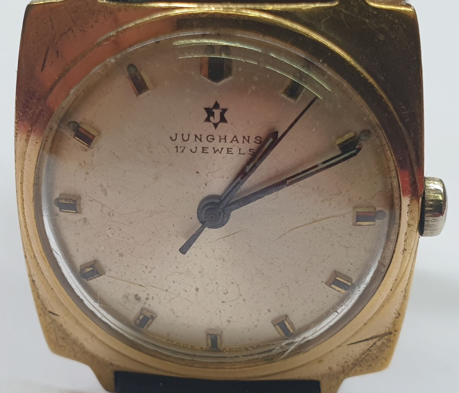 Mechanische Herrenarmbanduhr Vintage Aus Den 1960-1970 Er Jahr Junghans ...