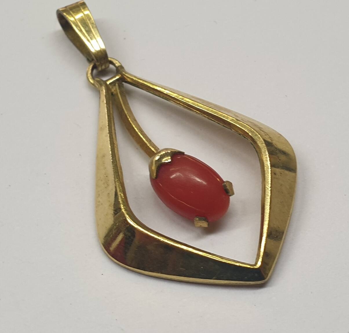 Antiker Anhänger Antikschmuck Anhänger Schaumgold Double Amerikaner K&amp;L ...