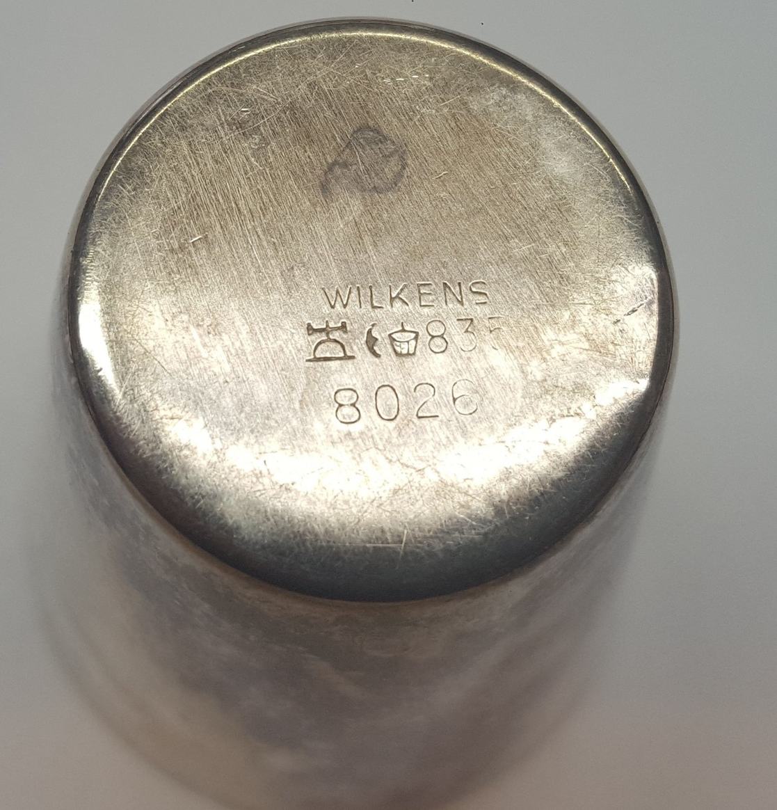 Becher Schnapsbecher Mod 7836 Wilkens 925er Sterling Silber