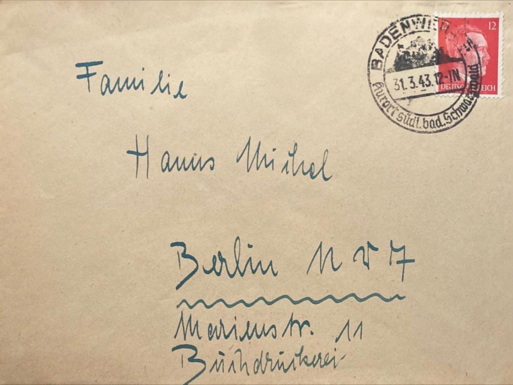 deutschland-drittes-reich-briefumschlag-mit-briefmarke-1943-stempel