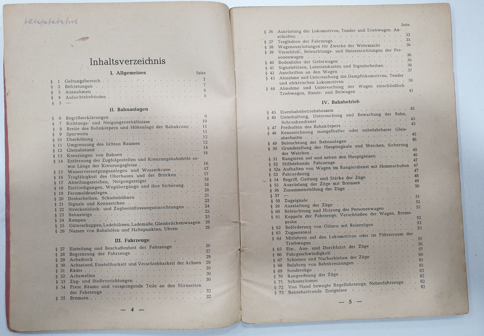 Deutschland Drittes Reich, Deutsche Reichsbahn Heft 1943 Eisenbahn- Bau ...