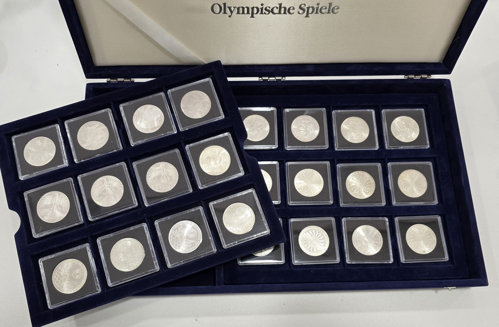 Deutschland / BRD 24x 10 DM Deutsche Mark, 240 DM 1972 Olympische