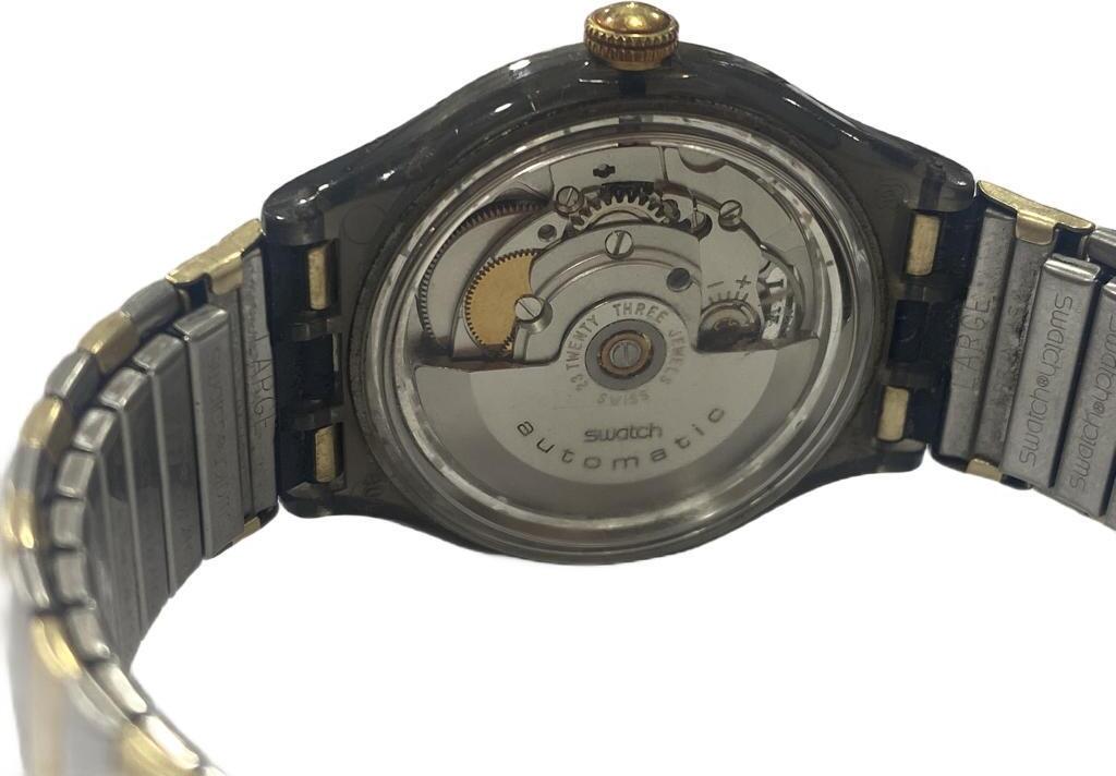 Vintage Flexi Armband Swatch Automatic Uhr Armbanduhr Swiss Made 23 Jewels  mit normalen Funktionsfähig