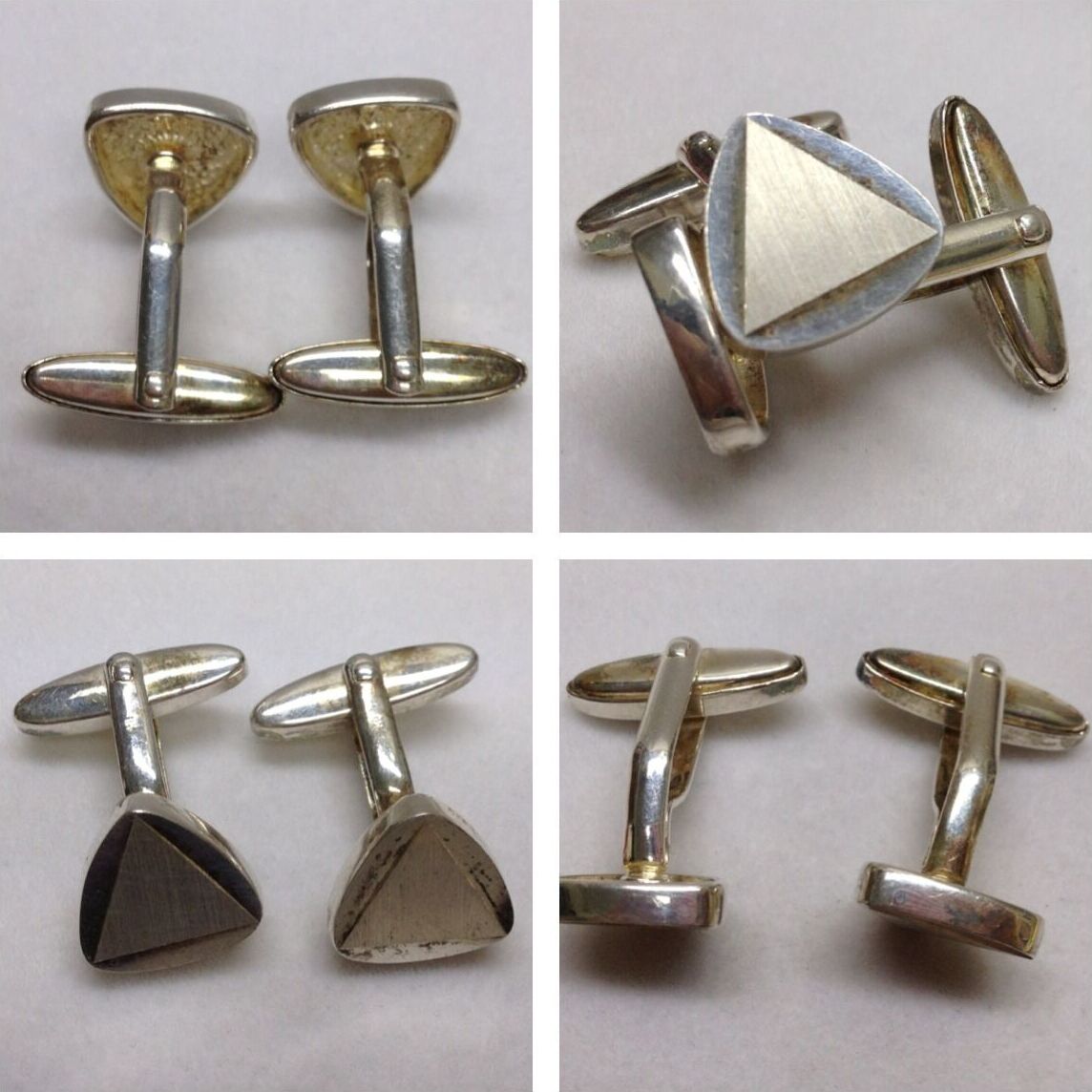 Manschettenknöpfe Herren Aus Silber Mit Cz-Steinen – Runde Freimaurer-Designs, Elegante Geschenke Für Herren & Damen