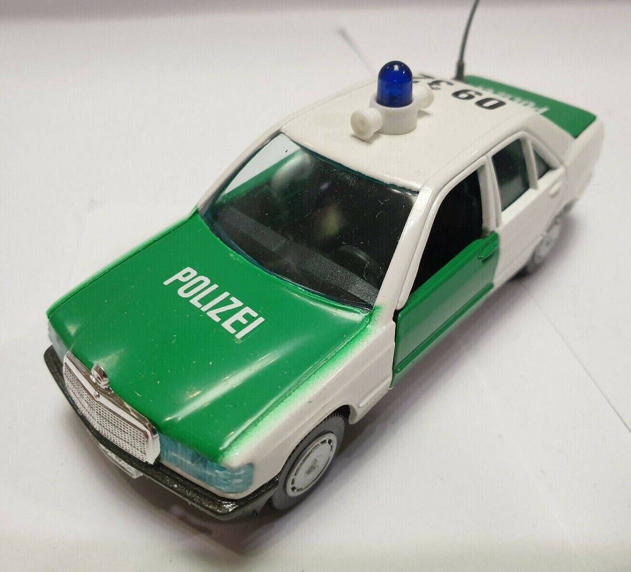 Miniature Gama – Mercedes 450 SE Polizei – 1/45 – Modèle à Friction – Avec Boîte