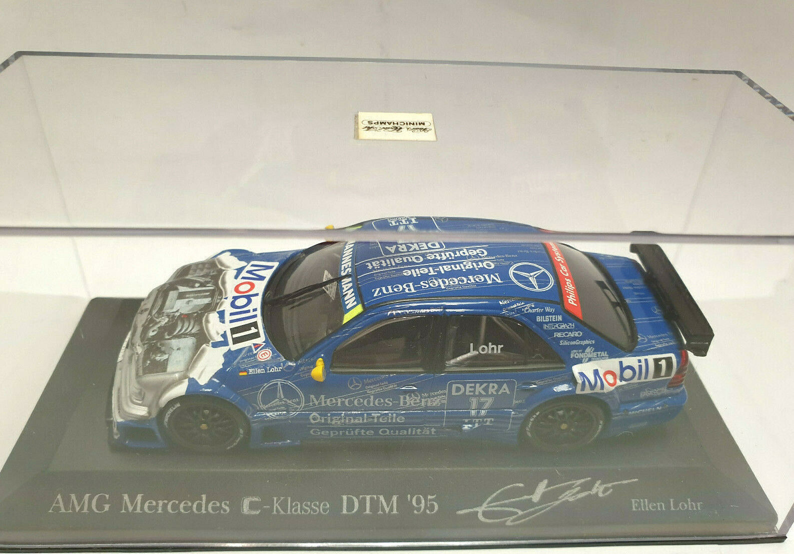 ミニカー MINICHAMPS Mercedes-Benz C-Class DTM 1/43 Minichamps Mercedes C DTM 2005 Team AMG M.Hakkinen car