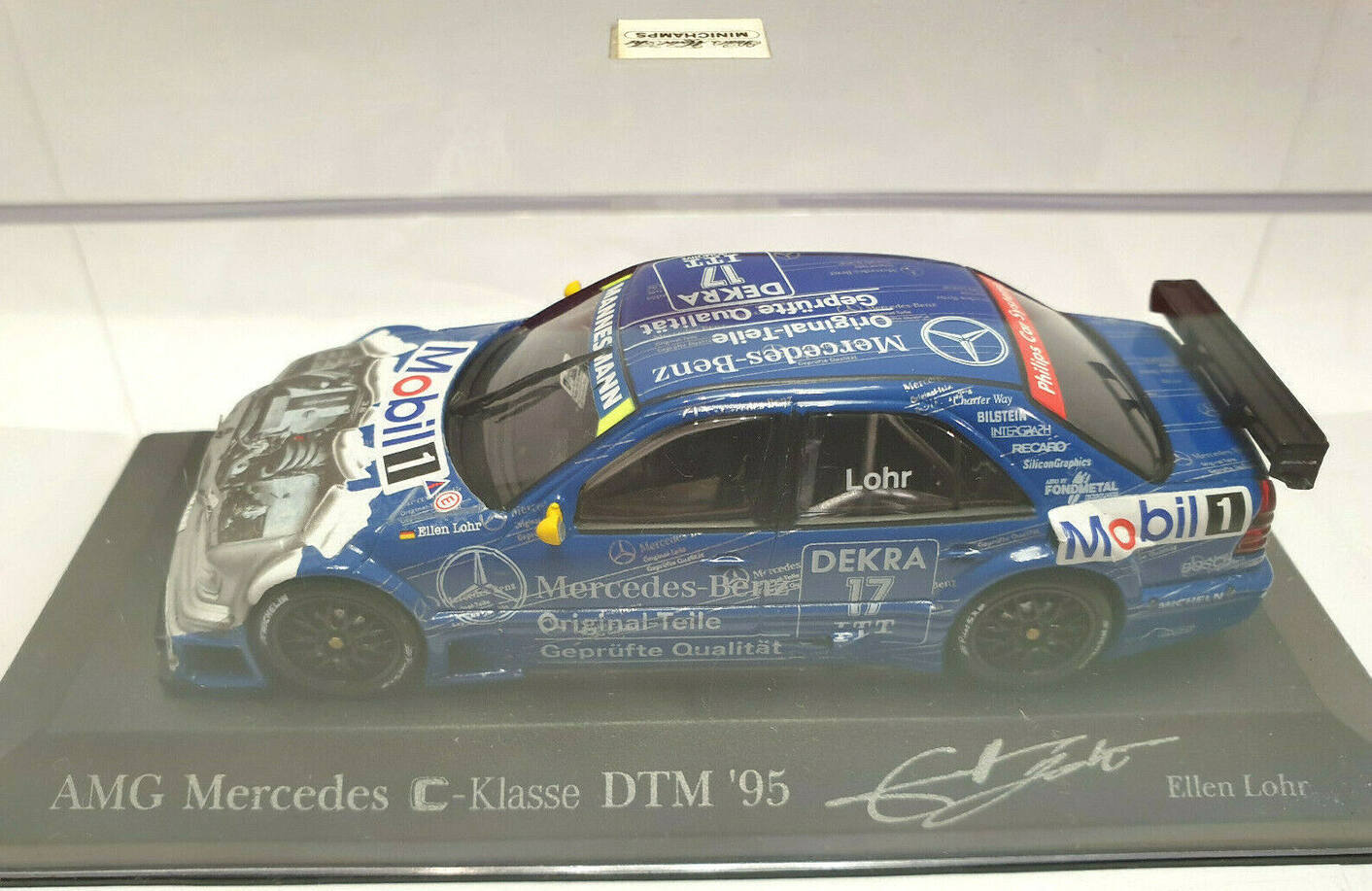 【MINICHAMPSMercedes-Benz C-Class DTM#M14 RARE RETIRED ONYX Mercedes Benz AMG C Class DTM 1996 B