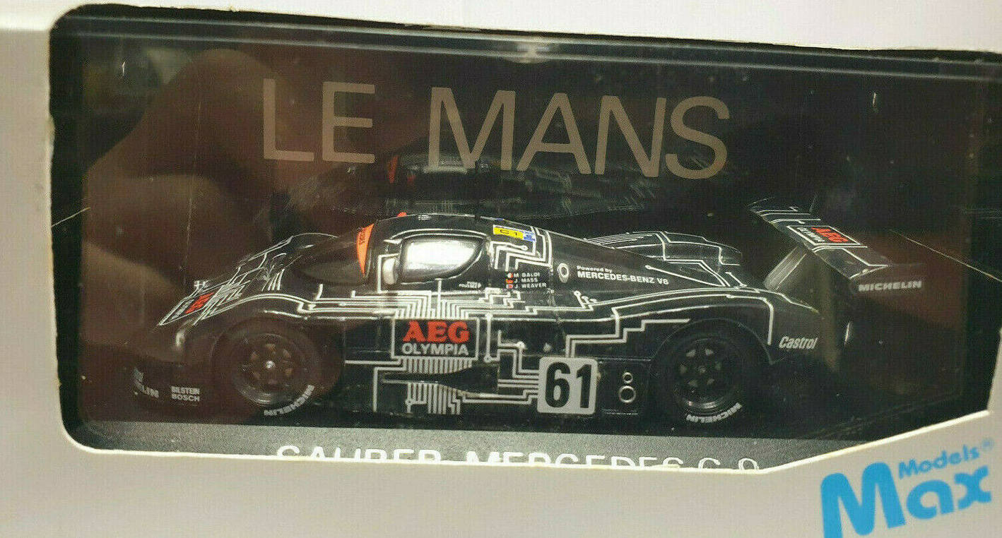 1988 Max Models Sauber Mercedes C9 AEG Le Mans Nr.61 Lim