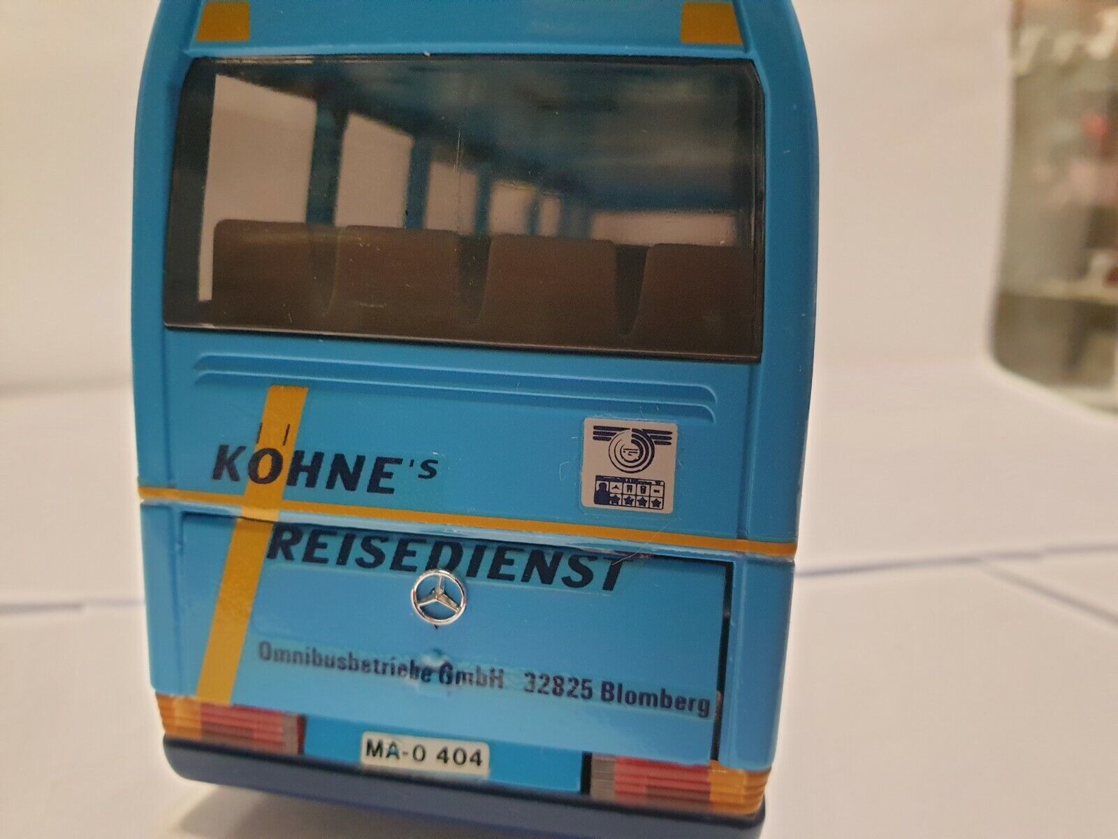 Bus NZG Mercedes-Benz 0 404 SHD, échelle 1/43, Métal - Occasion