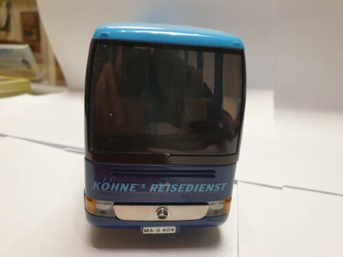 NZG M 1:43, Mercedes-Benz 0 404 SHD Blau No. 351 Köhne Reisedienst