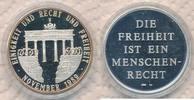 Deutschland Moderne Medaille Einigkeit und Recht und Freiheit, Zertifikat, Etui, in Kapsel -