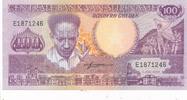Surinam 100 Gulden Geldschein Banknote Anton de Kom -