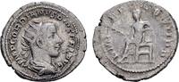 Römische Kaiserzeit Antoninian des Gordianus Pius III. Rv.: sitzende Roma -