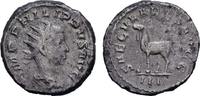 Römische Kaiserzeit Philippus II. 244-249 AR Antoninian Ziege -